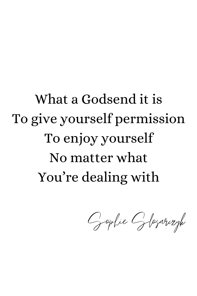 Godsend (poem) by Sophie Slosarczyk
